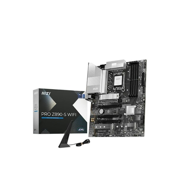 MSI PRO Z890-S WiFi LGA1851 ATX Desktop Motherboard