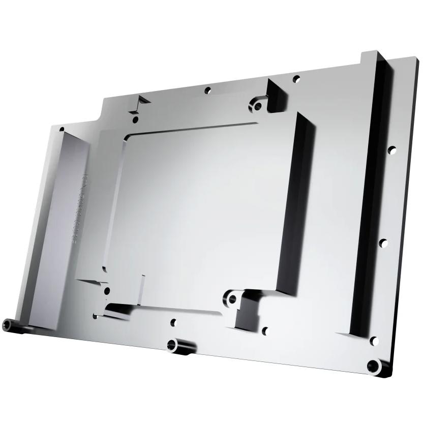 A large main feature product image of Alphacool Core GeForce RTX 5080 Reference GPU Water Block