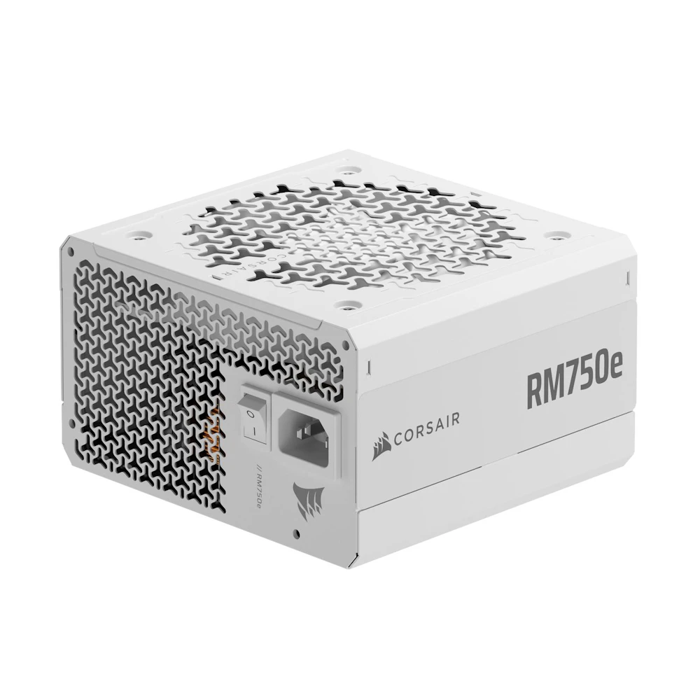 Corsair RM750e - 750W Gold ATX 3.1 Modular PSU (White)