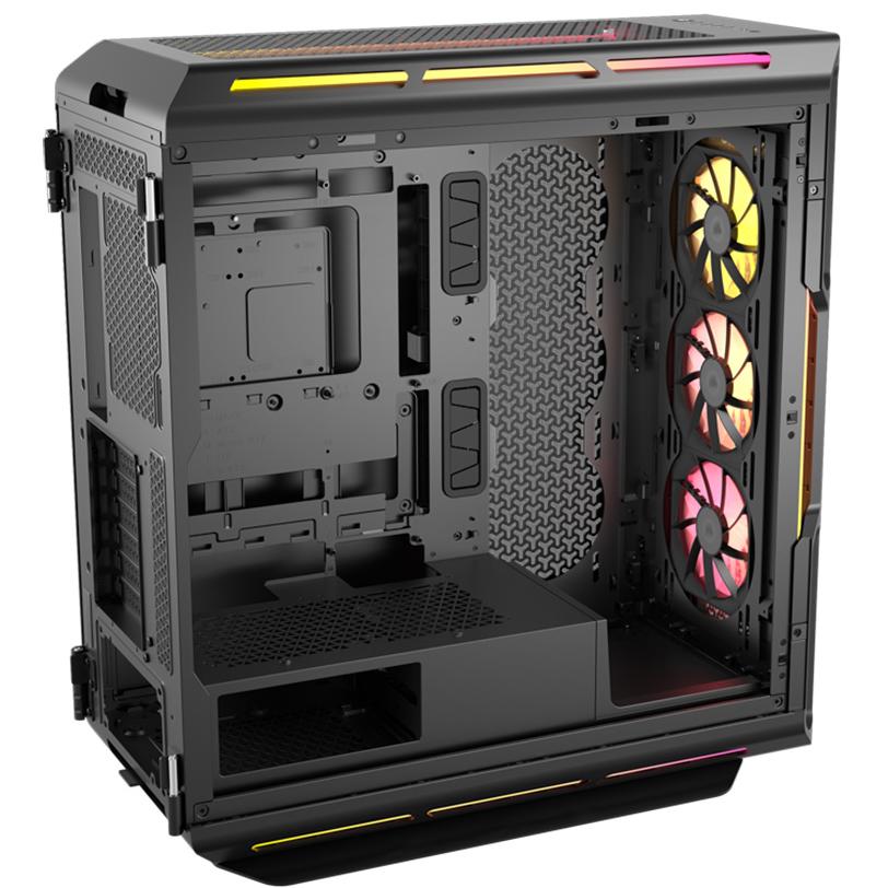 A large main feature product image of Corsair 5000T LX ARGB Mid Tower Case (Black)