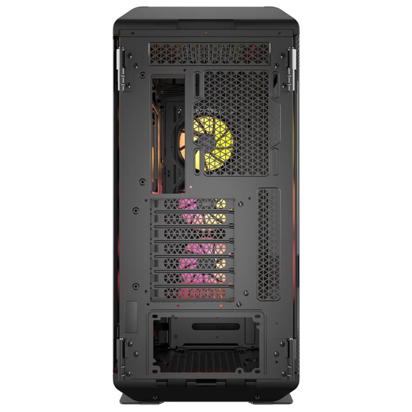 A large main feature product image of Corsair 5000T LX ARGB Mid Tower Case (Black)