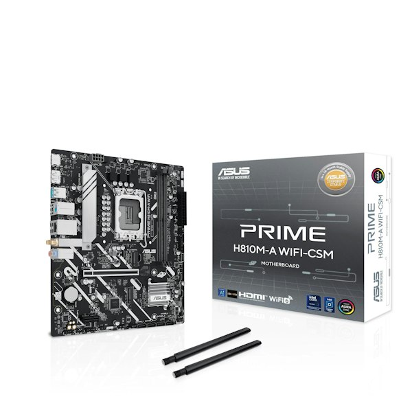 ASUS Prime H810M-A WiFi-CSM LGA1851 mATX Desktop Motherboard