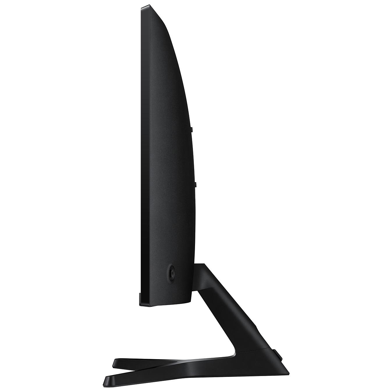 A large main feature product image of Samsung Essential S3 S39GD - 27" Curved 1080p 100Hz VA Monitor