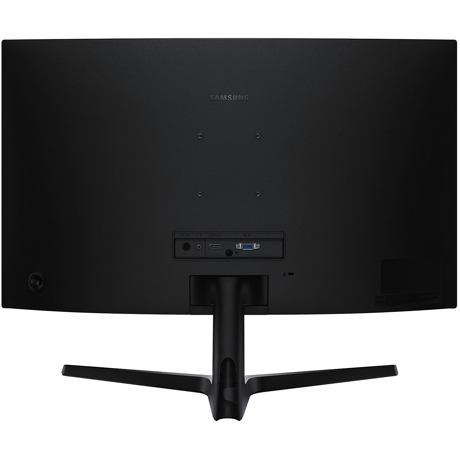 A large main feature product image of Samsung Essential S3 S39GD - 27" Curved 1080p 100Hz VA Monitor