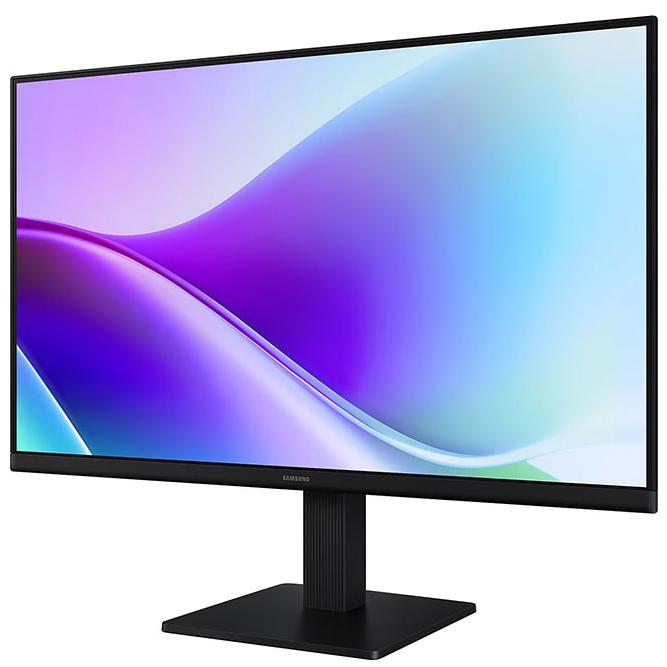A large main feature product image of Samsung Essential S3 S32GF - 24" 1080p 120Hz IPS Monitor
