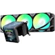 A small tile product image of TRYX PANORAMA SE OLED - ARGB 360mm AIO Liquid Cooler with 3D Display (Black)