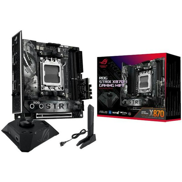 ASUS ROG Strix X870-I Gaming WiFi AM5 Mini-ITX Desktop Motherboard