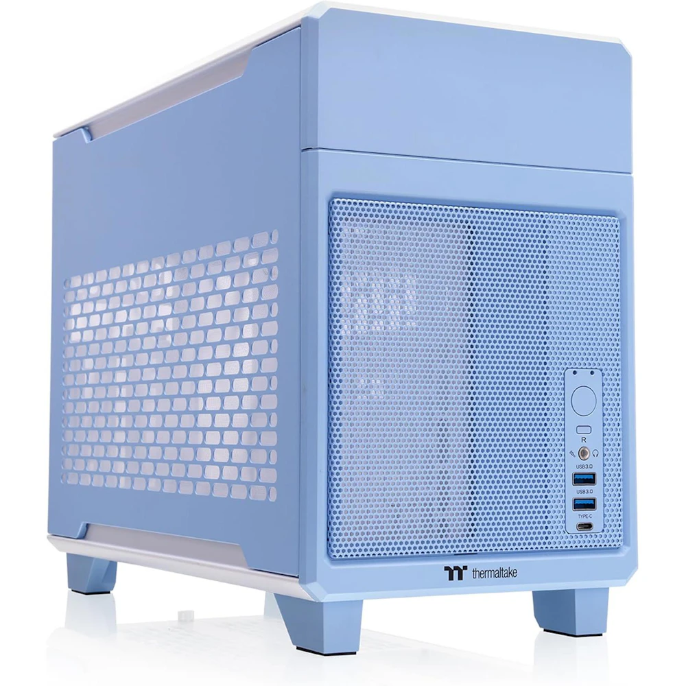 Thermaltake TR100 - SFF Mini ITX Case (Hydrangea Blue)