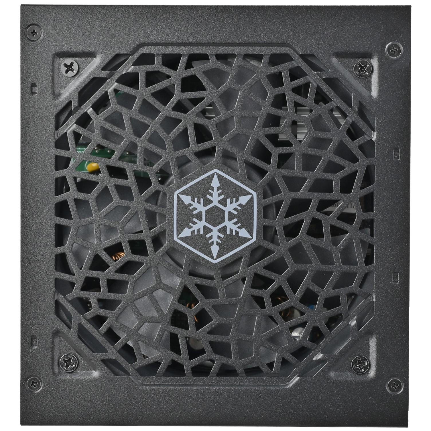 A large main feature product image of SilverStone Triton Rx 750W Gold ATX PSU