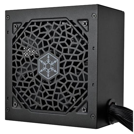A large main feature product image of SilverStone Triton Rx 650W Gold ATX PSU