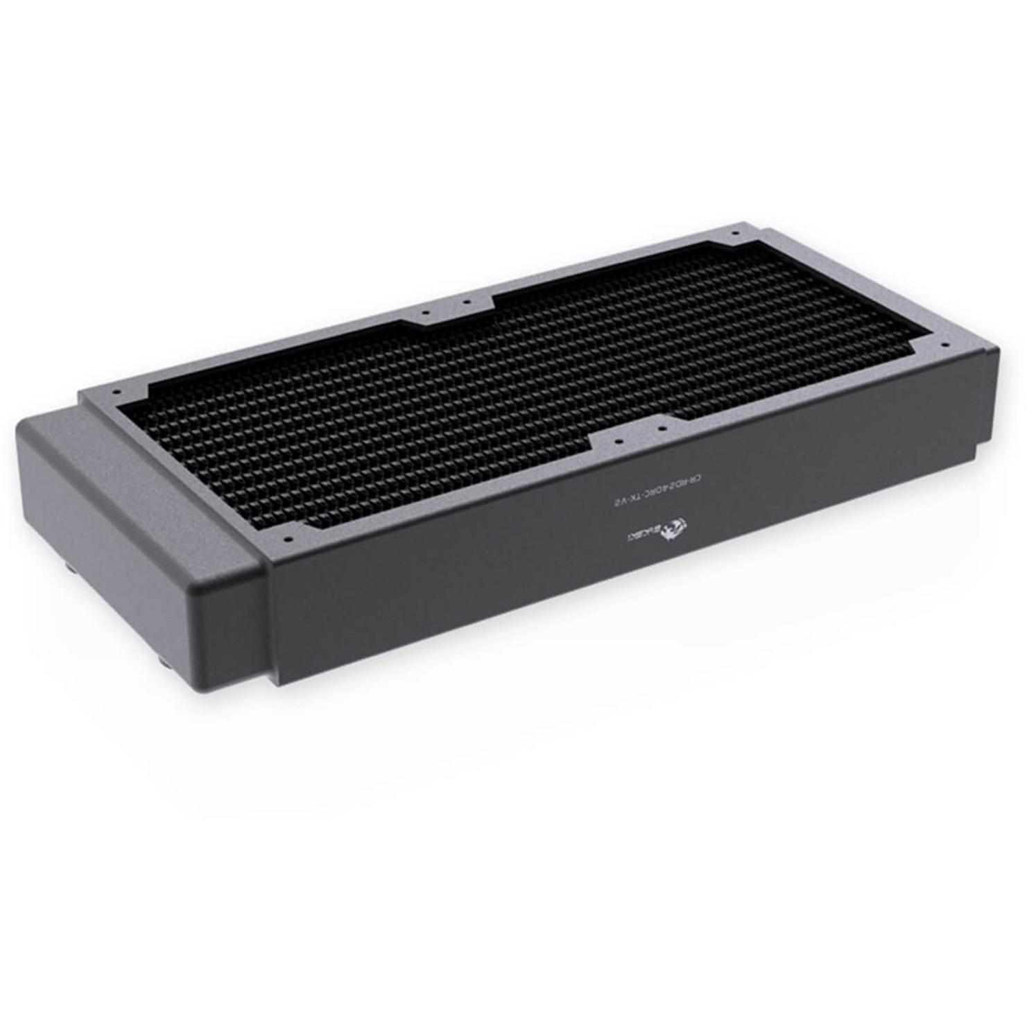 A large main feature product image of Bykski RC-TK Series 240 x 40mm Thick Radiator