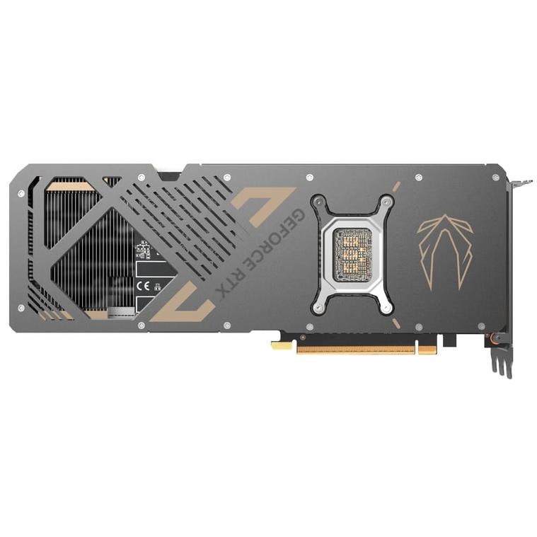A large main feature product image of ZOTAC Gaming GeForce RTX 5080 Solid Core OC 16GB GDDR7