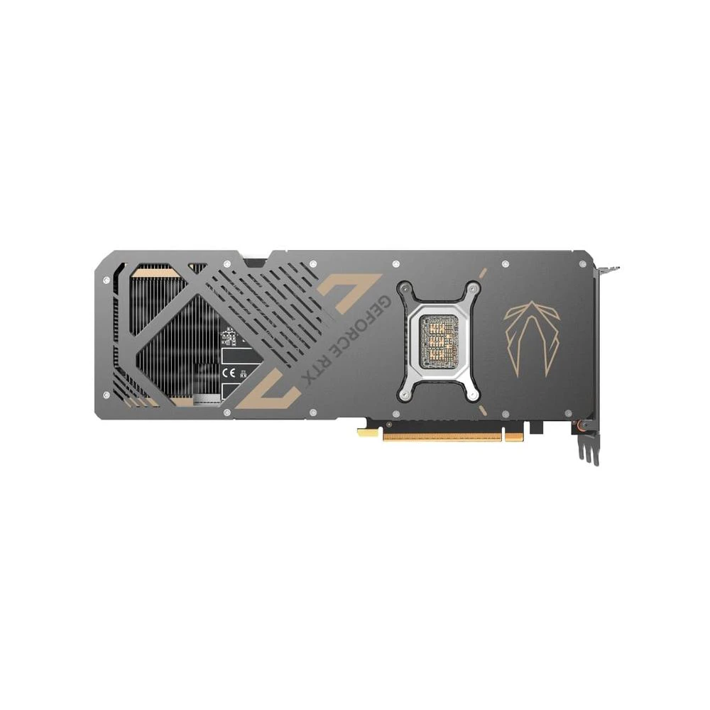 A large main feature product image of ZOTAC Gaming GeForce RTX 5080 Solid Core OC 16GB GDDR7