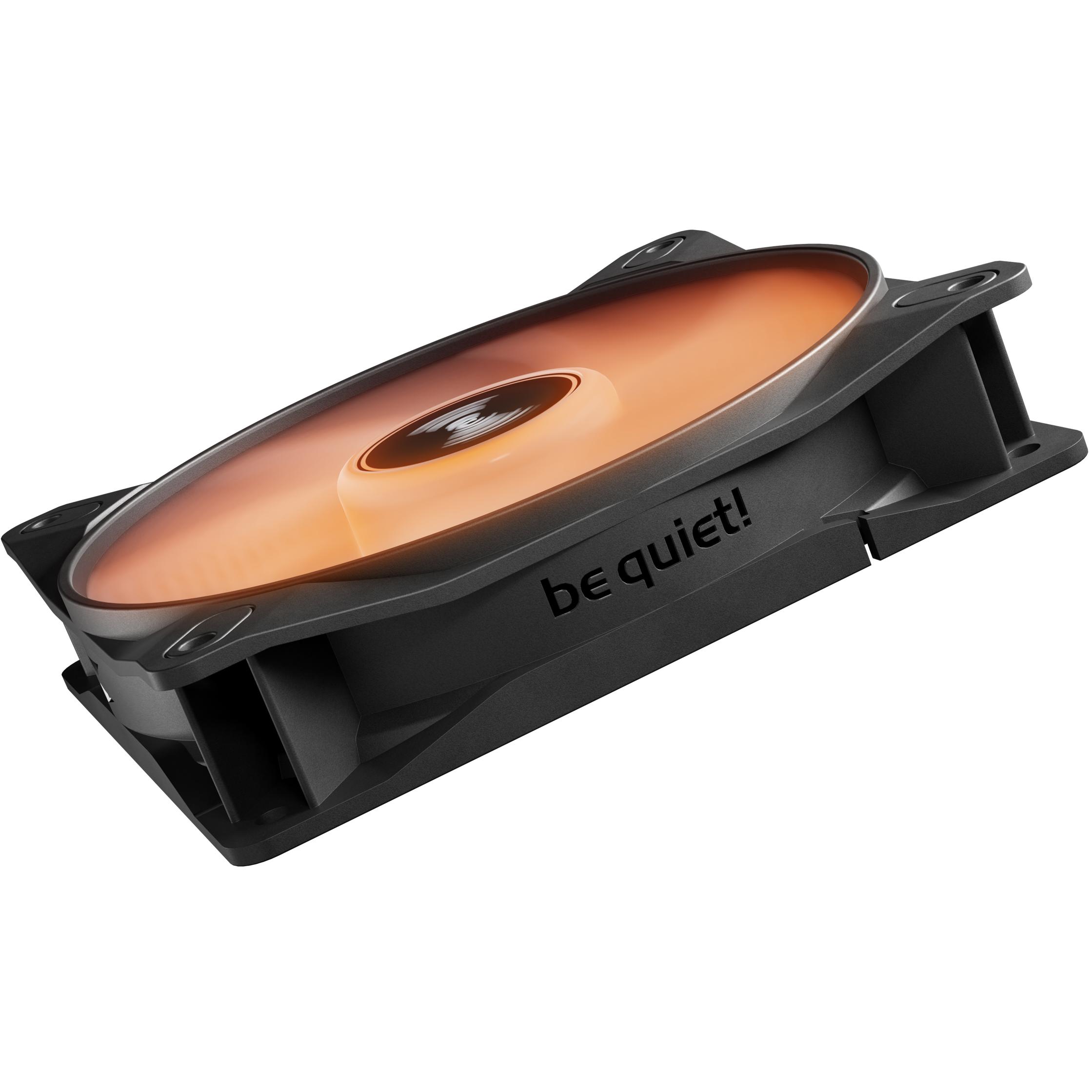 A large main feature product image of be quiet! LIGHT WINGS LX ARGB 120mm PWM Reverse-Blade Fan (Black)
