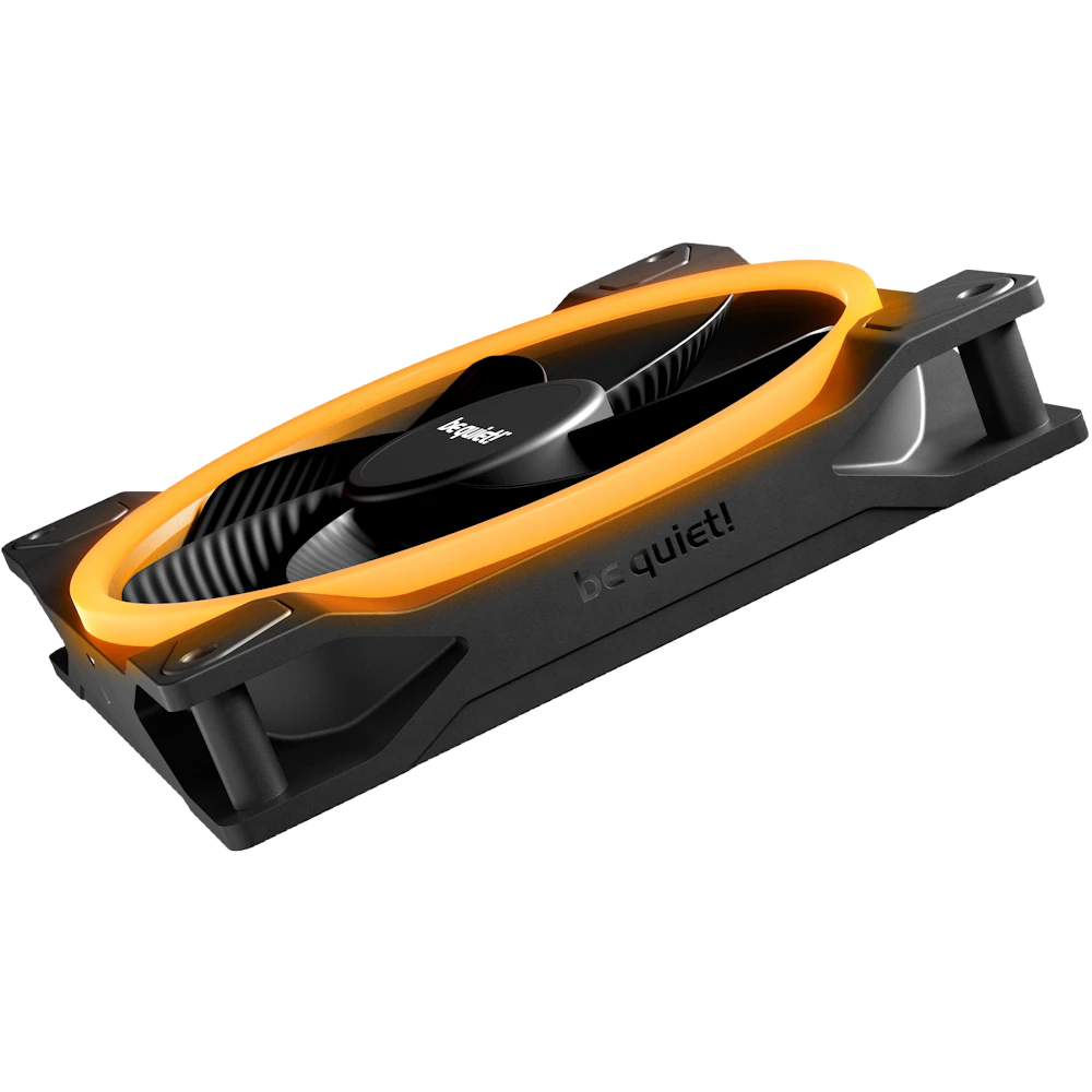 A large main feature product image of be quiet! LIGHT WINGS ARGB 140mm PWM Reverse-Blade Fan (Black)