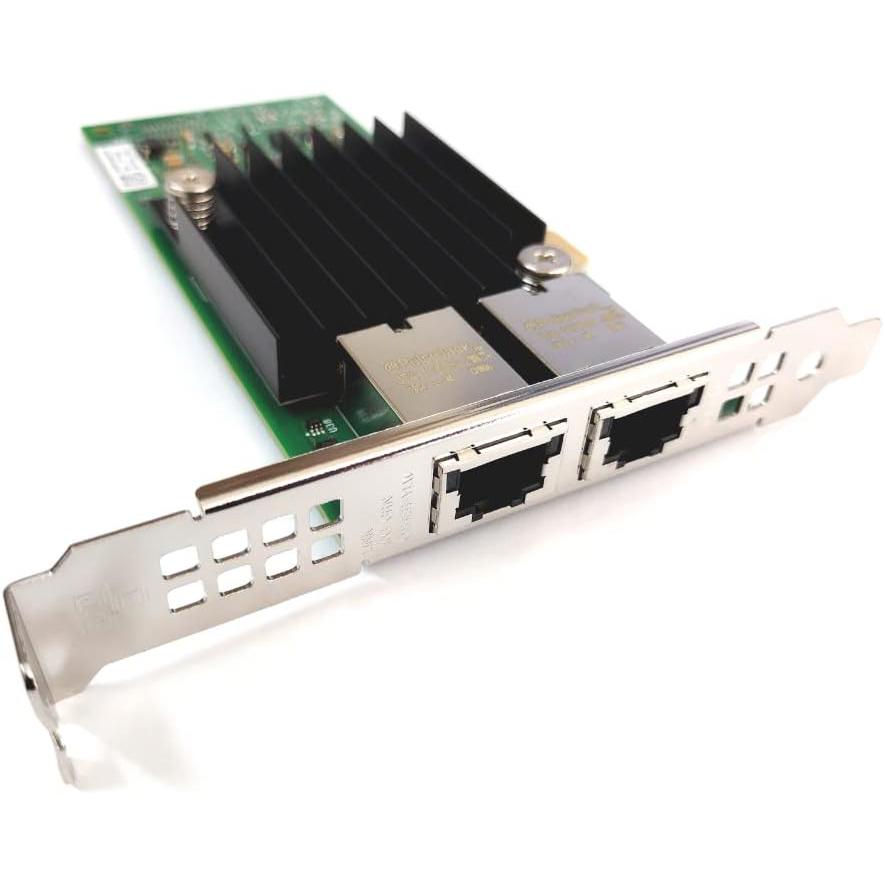 A large main feature product image of Intel X550-T2 Dual Port 10GbE Server PCIe Adapter