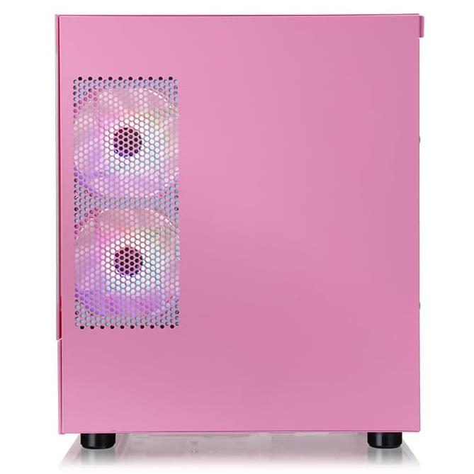 A large main feature product image of Thermaltake View 170 TG - ARGB Micro Tower Case (Bubble Pink)