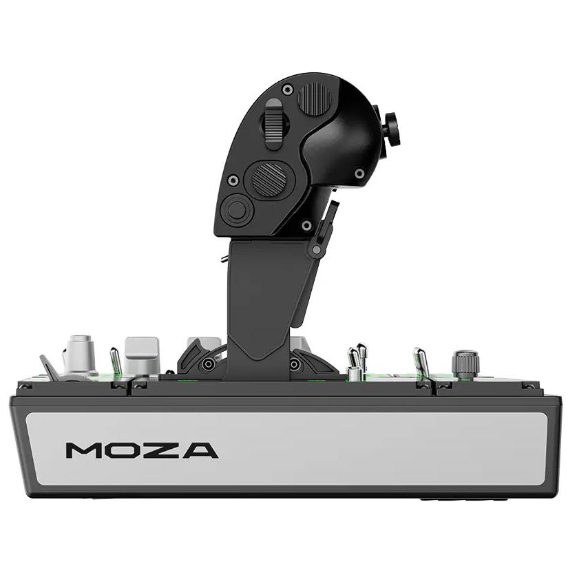 A large main feature product image of MOZA MTP Throttle Panel
