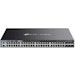 A product image of TP-Link Omada 48-Port Gigabit Stackable L3 Managed PoE+ Switch w/ 6x 10GbE Slots
