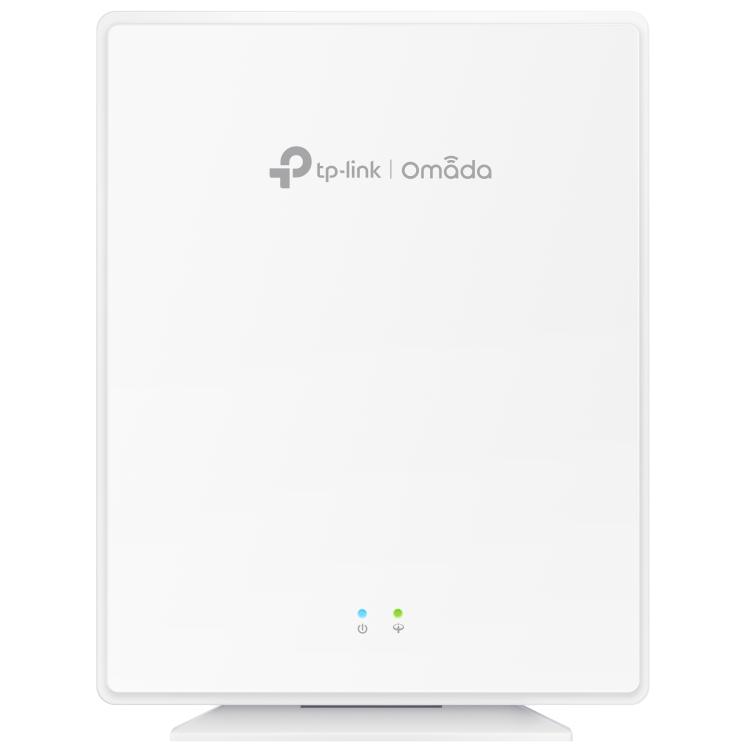 A large main feature product image of TP-Link Omada AX1800 Wi-Fi 6 Desktop GPON Access Point