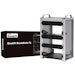 A product image of DeskPi RackMate T1 Rackmount 10" 8U Server Cabinet