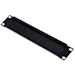 A product image of DeskPi RackMate 10" 1U Cable Entry Panel with Brush Strip