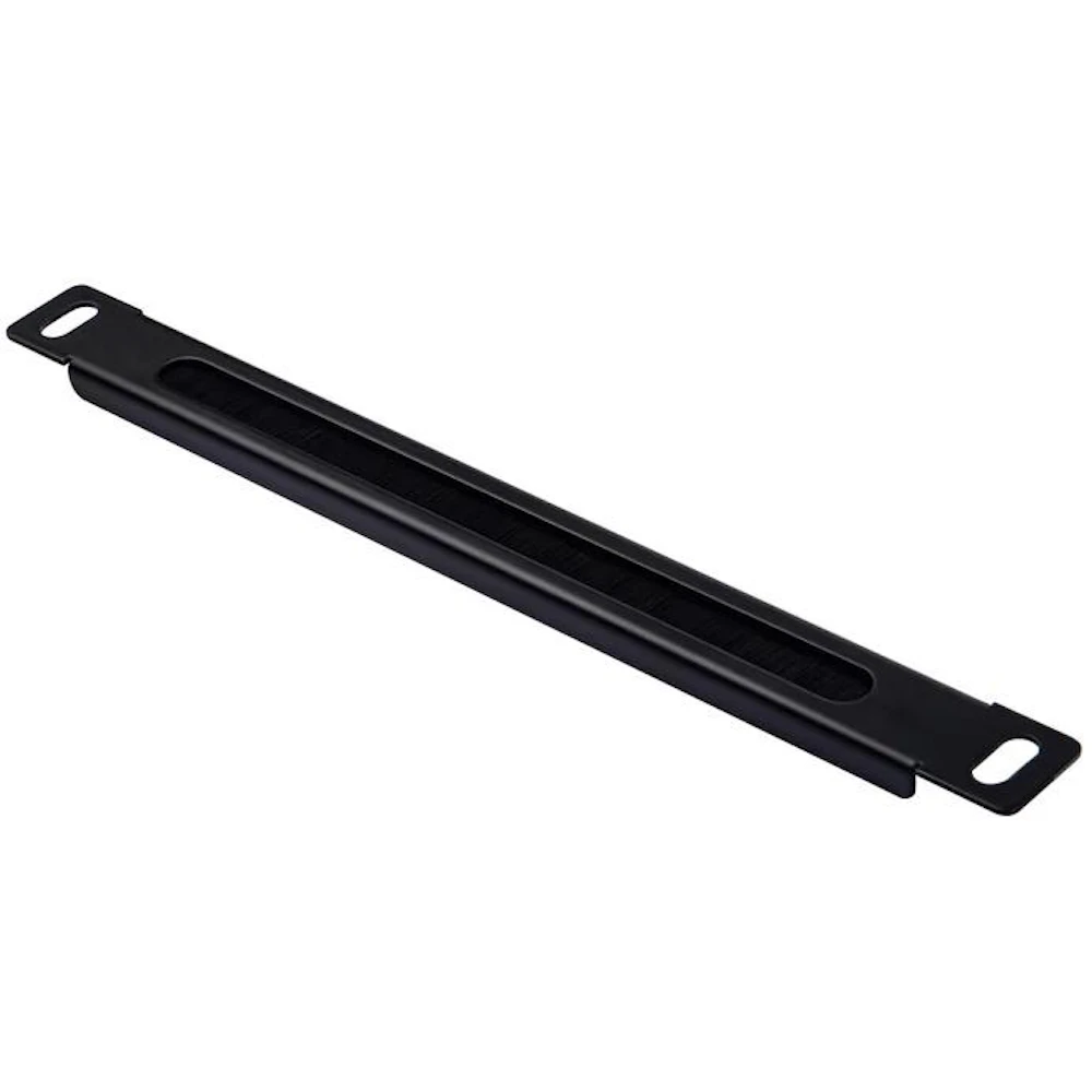 DeskPi RackMate 10" 0.5U Cable Entry Panel w/ Brush Strip