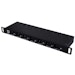 A product image of DeskPi RackMate DC PDU Lite 7-CH 10" 0.5U Power Distribution Unit
