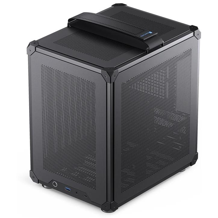 A large main feature product image of Jonsbo C6 ITX Case (Black)