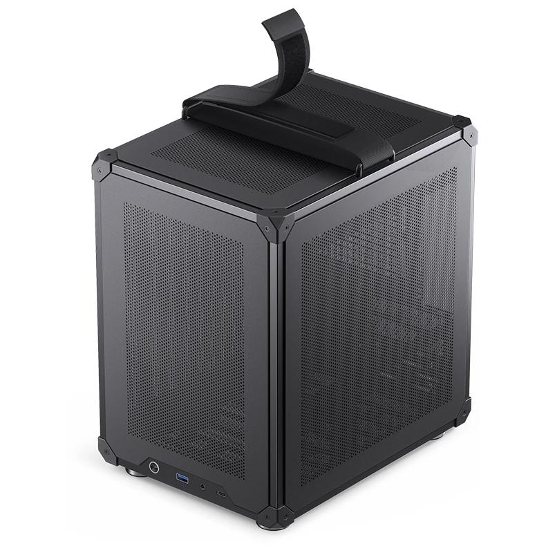 A large main feature product image of Jonsbo C6 ITX Case (Black)