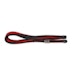 A product image of GamerChief 12VHPWR 45cm Male to Male Sleeved Cable (Black/Red)