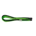 A product image of GamerChief 12VHPWR 45cm Male to Male Sleeved Cable (Black/Green)