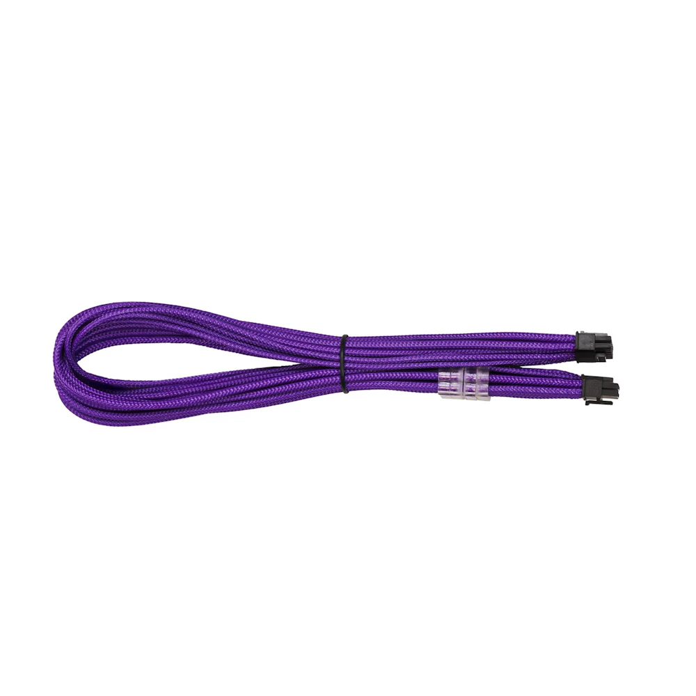 GamerChief 12VHPWR 45cm Male to Male Sleeved Cable (Purple)