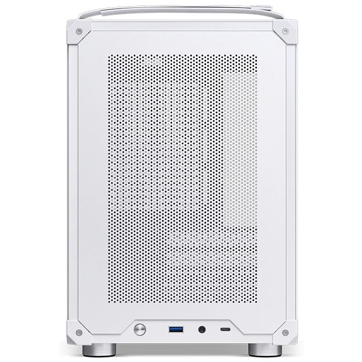 A large main feature product image of Jonsbo C6 ITX Case (White)