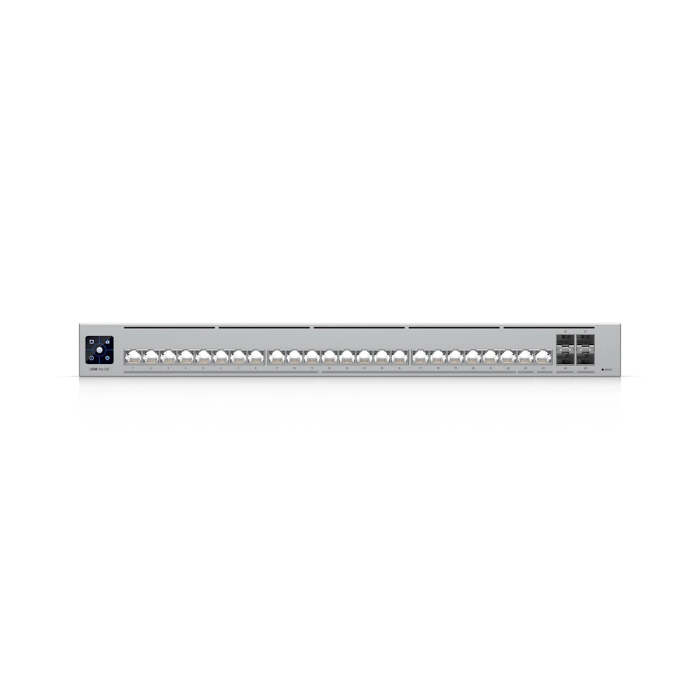 Ubiquiti UniFi Pro HD 24-Port 2.5GbE SFP+ Layer 3 Managed Switch with Etherlighting