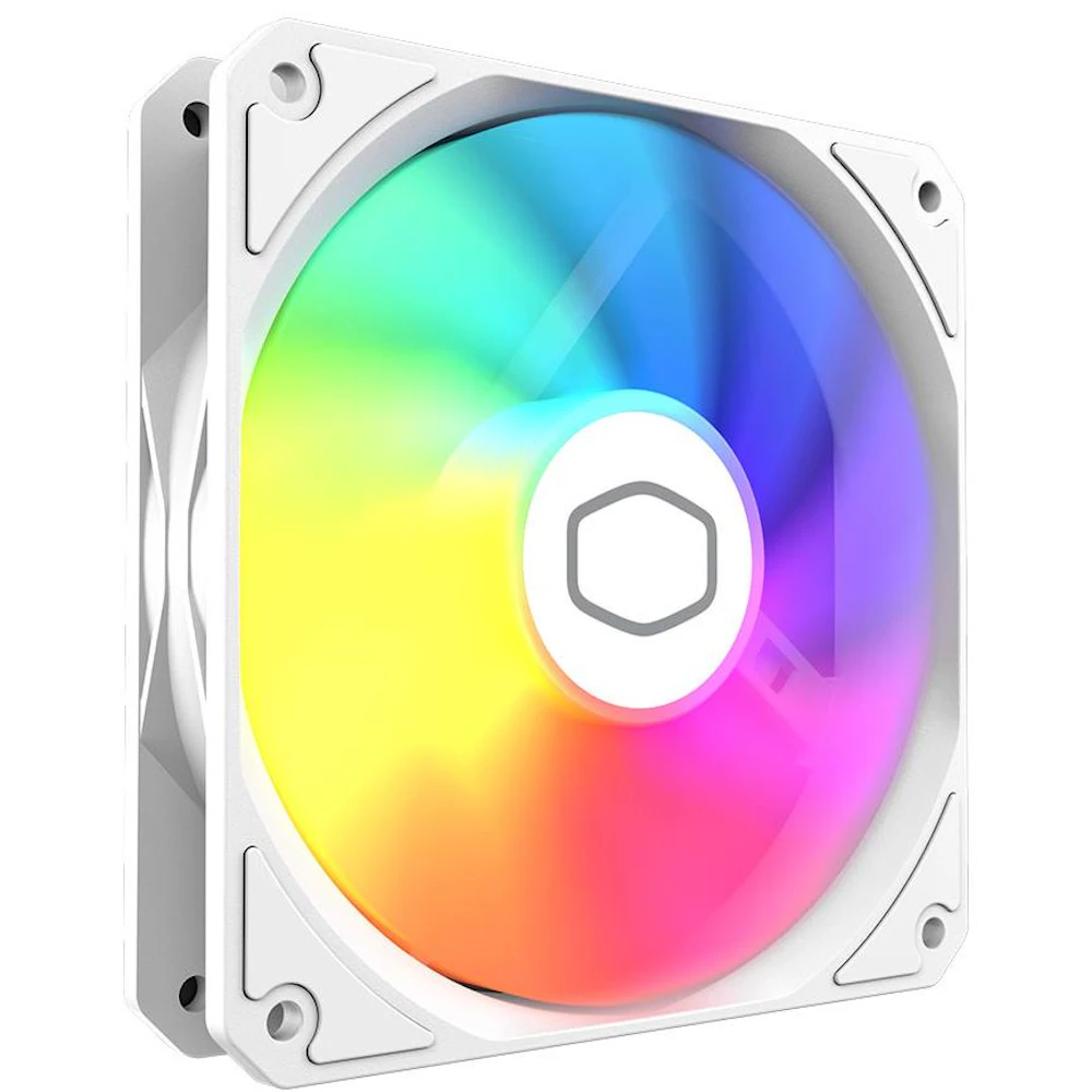 Cooler Master MF120 Lite - 120mm ARGB PWM Fan (White)