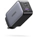 A product image of UGREEN Nexode 65W USB Type-C PD GaN 3-Port Wall Charger