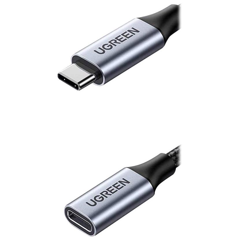 A large main feature product image of UGREEN USB 3.2 Gen 2 Type-C Extension Cable (1m)
