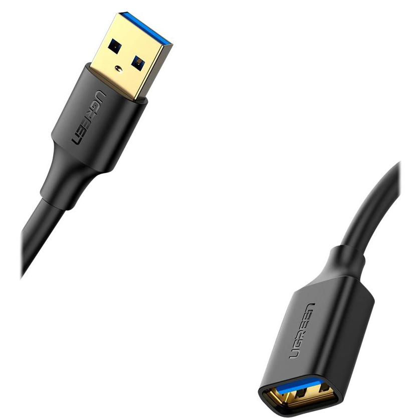 A large main feature product image of UGREEN USB 3.0 Type-A Extension Cable (1m)