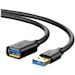 A product image of UGREEN USB 3.0 Type-A Extension Cable (1m)