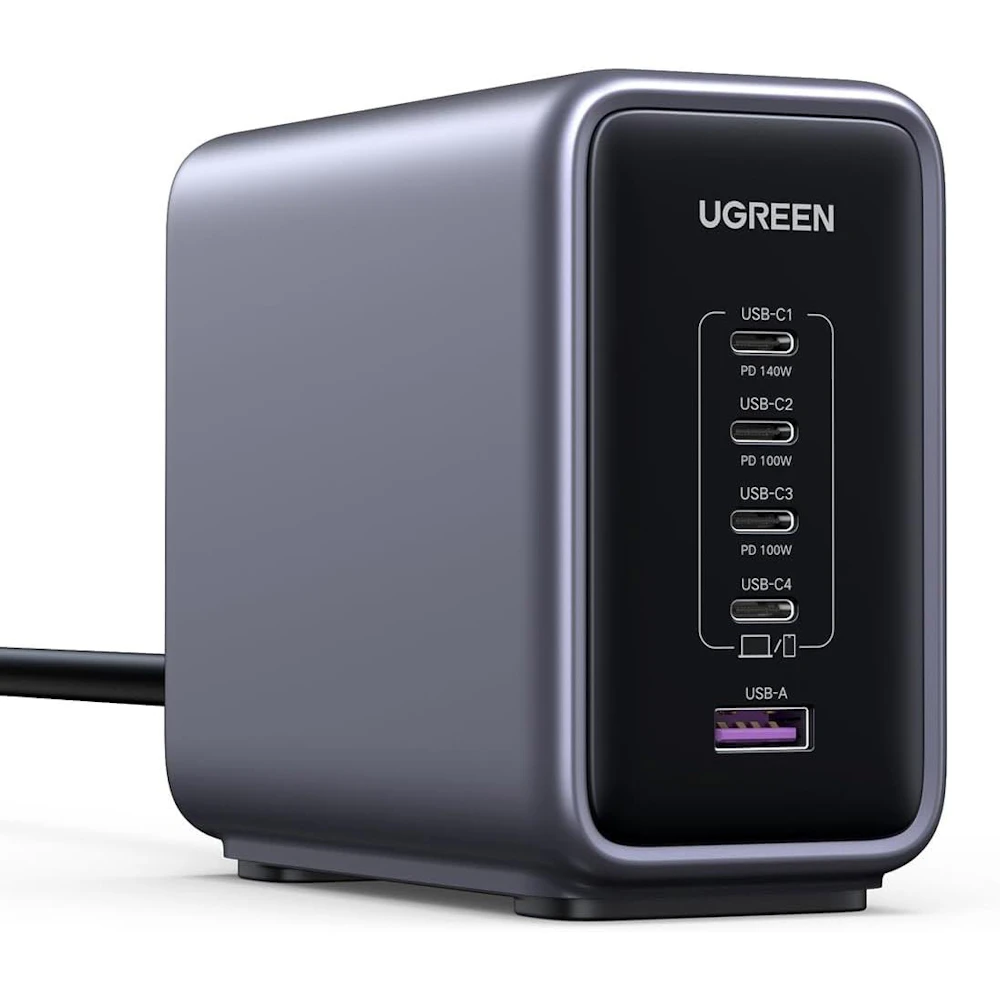 UGREEN Nexode 300W USB Type-C PD GaN 5-Port Wall Charger