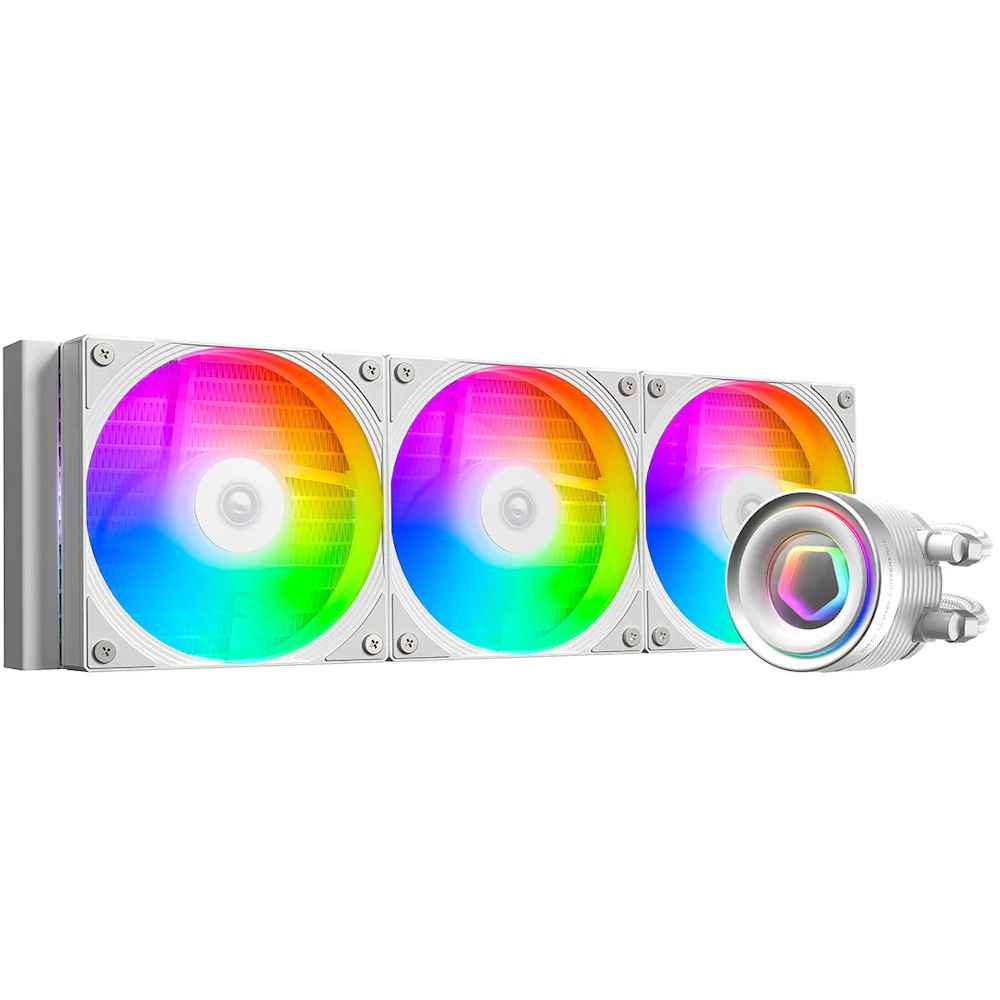 ID-COOLING FX360 INF 360mm ARGB AIO Liquid CPU Cooler (White)