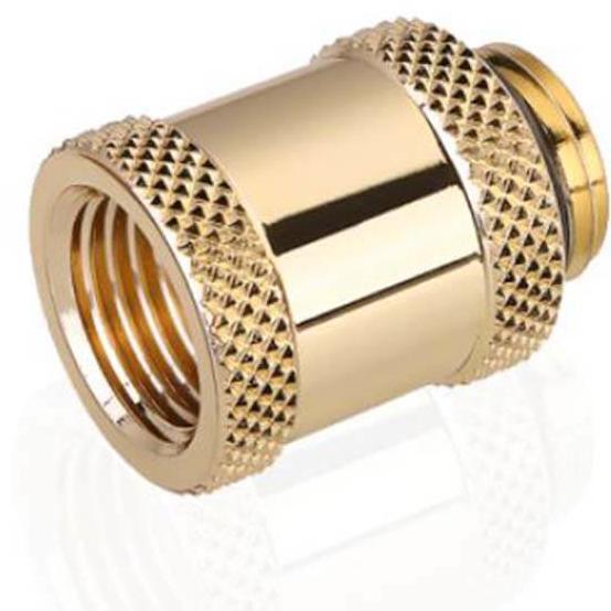 A large main feature product image of Bykski G1/4" 20mm Extension Fitting (Gold)