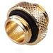 A product image of Bykski G1/4" Mini Male-Male Joiner Fitting (Gold)