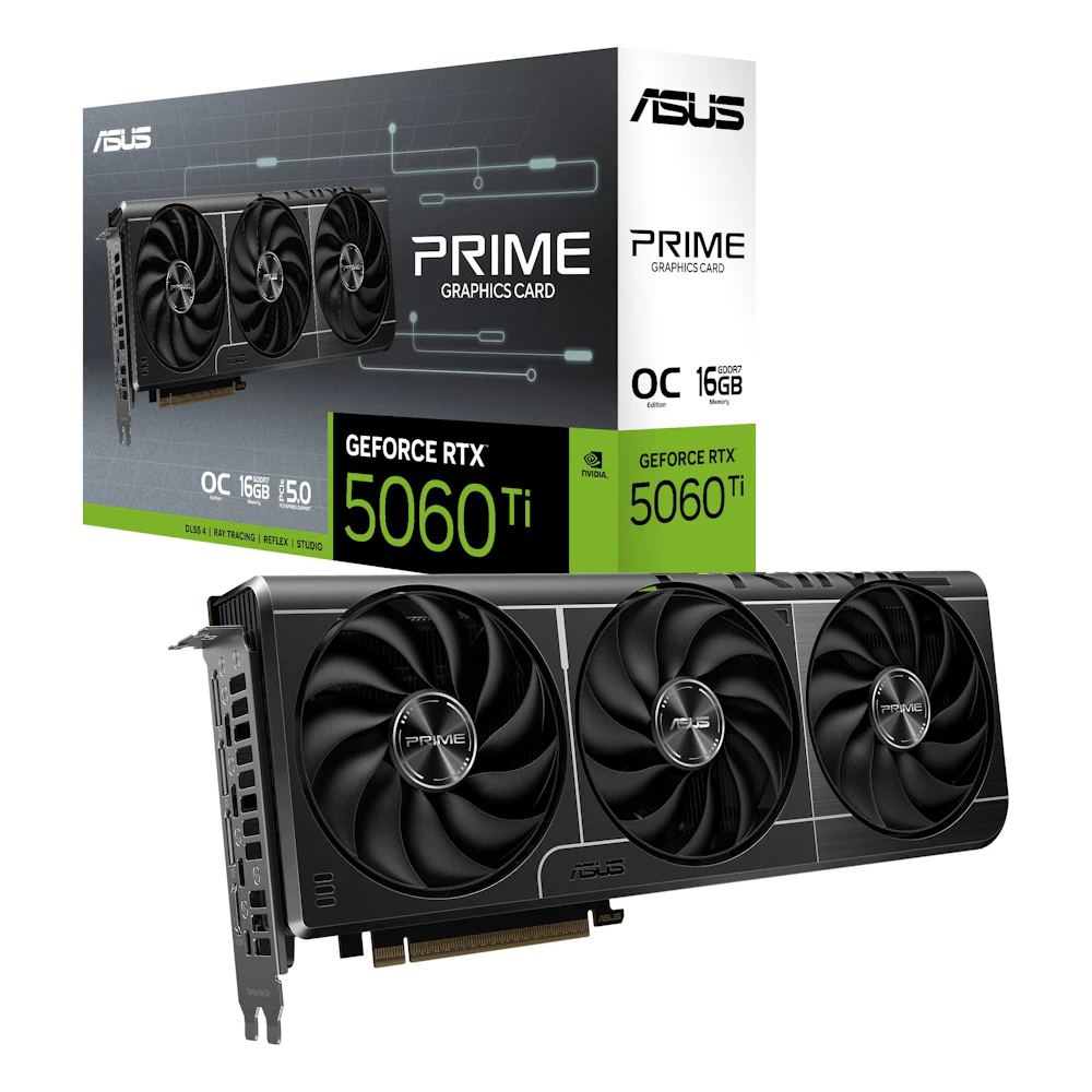 ASUS GeForce RTX 5060 Ti Prime OC 16GB GDDR7
