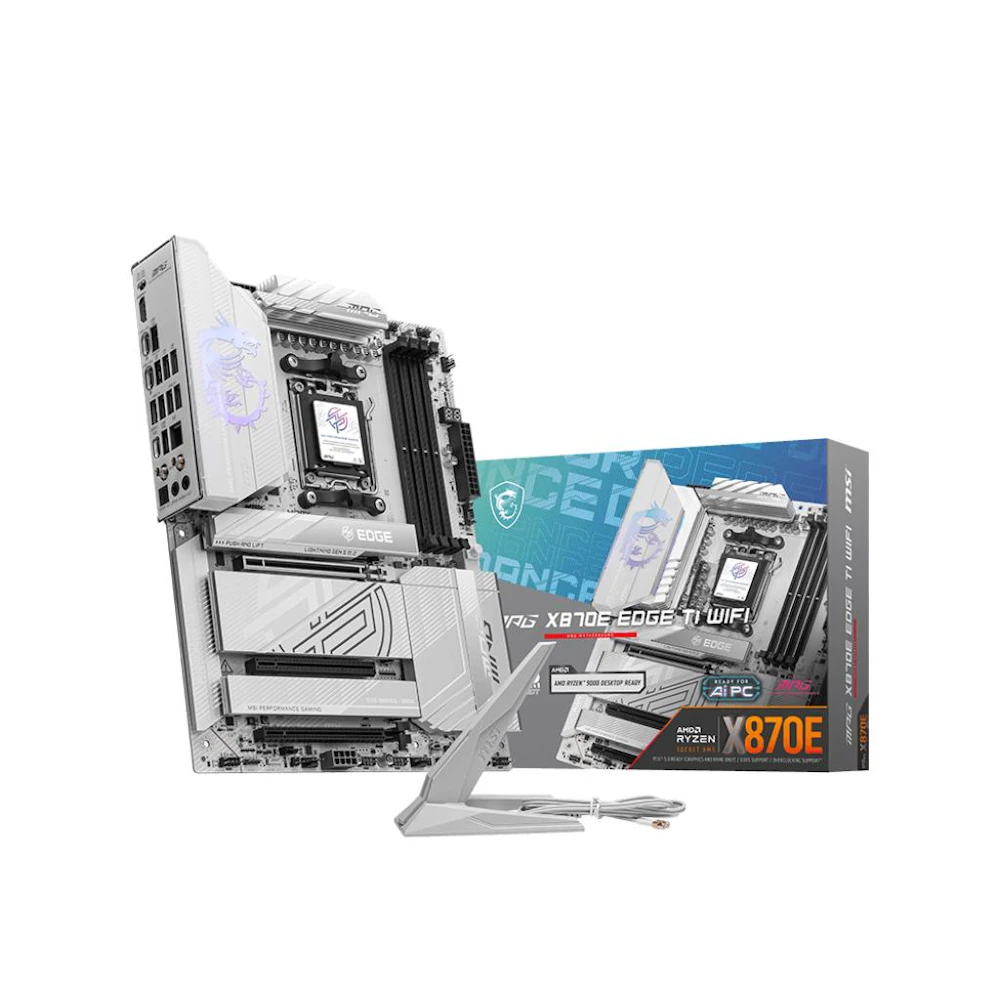 MSI MPG X870E Edge Ti WiFi AM5 ATX Motherboard