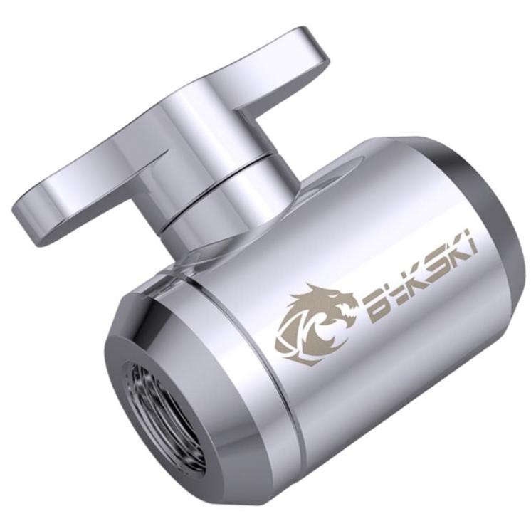 A large main feature product image of Bykski G1/4" Ball Valve (Silver)