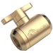 A product image of Bykski G1/4" Ball Valve (Gold)