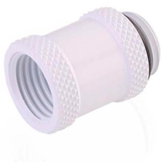 A large main feature product image of Bykski G1/4" 20mm Extension Fitting (White)