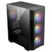 A product image of MSI MAG Forge M100R Micro Tower Case - Black